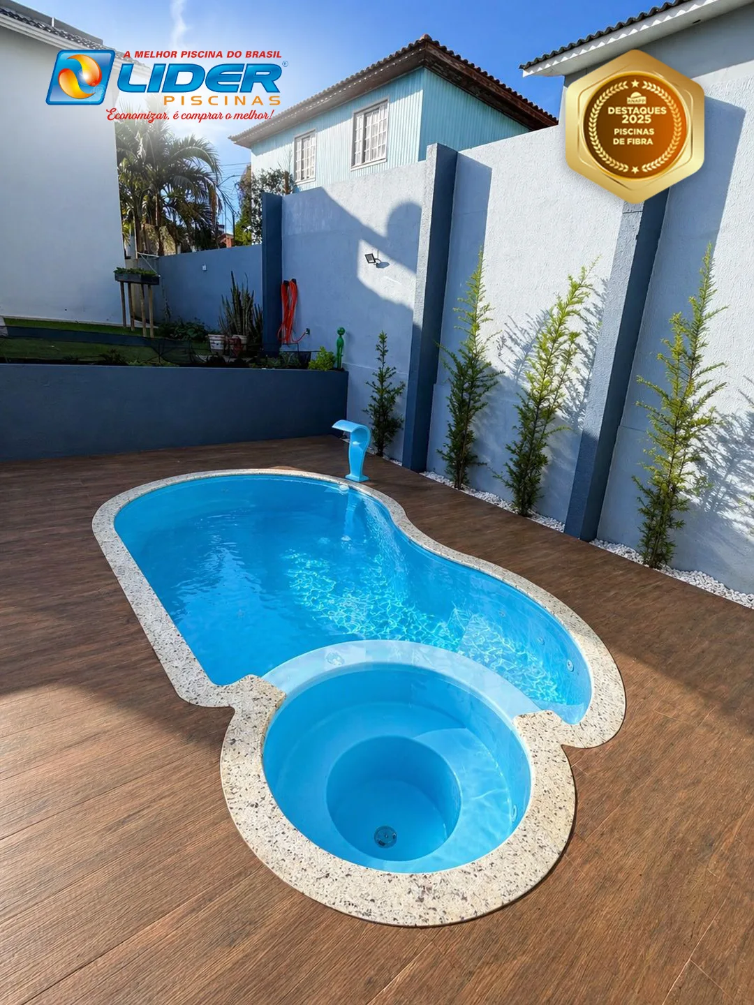 Piscina Linha Infinity Piscinas Lider — foto 8