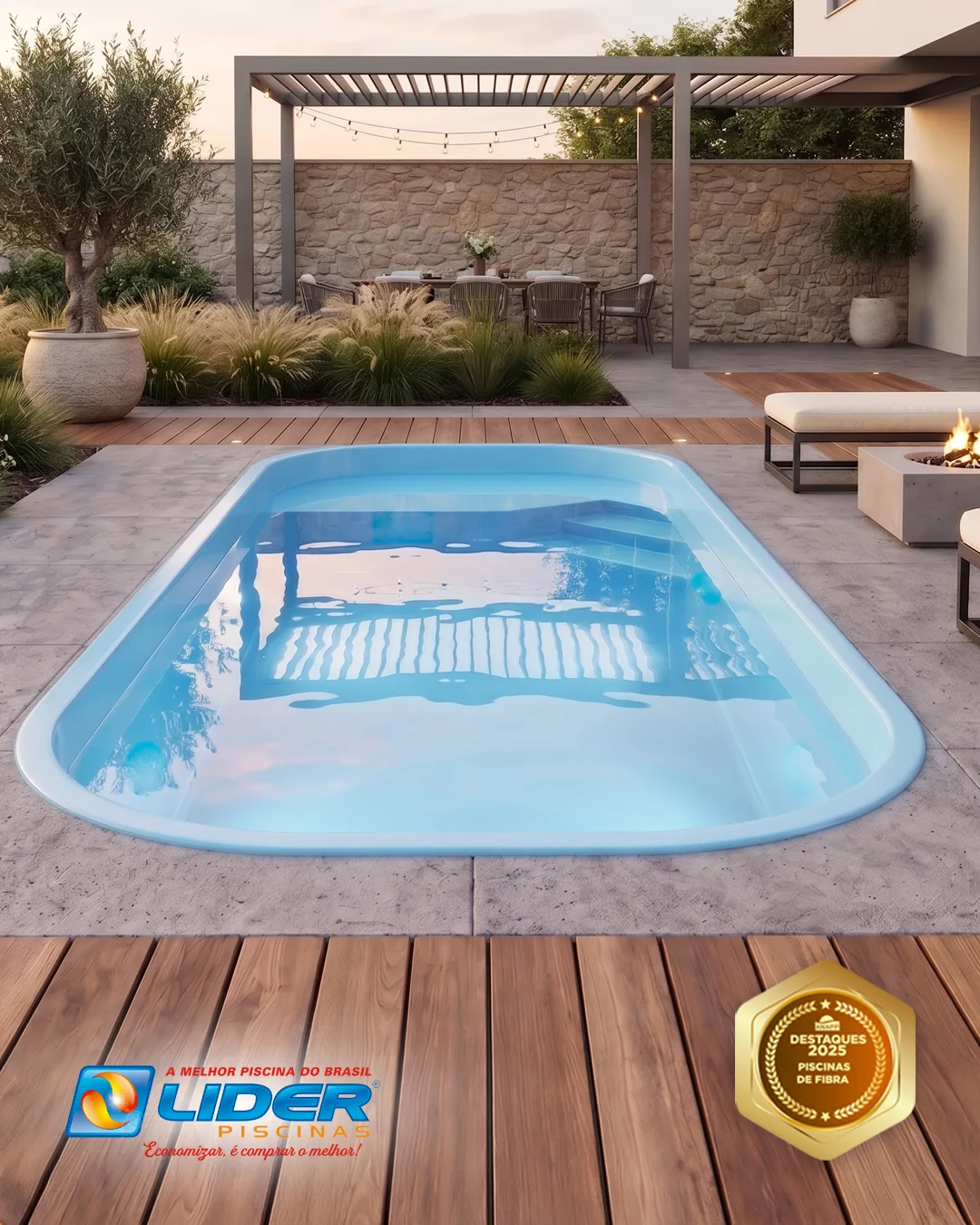 Piscina Linha Retangular Piscinas Lider — foto 5