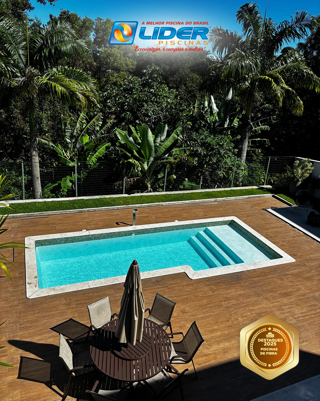 Piscina Linha Retrô Piscinas Lider — foto 12