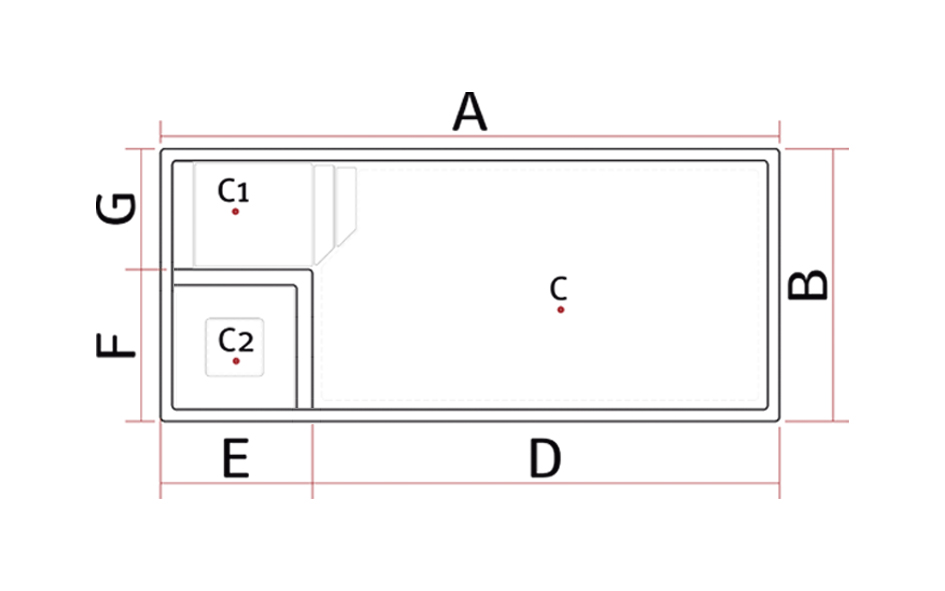Diagrama de medidas da Linha Select