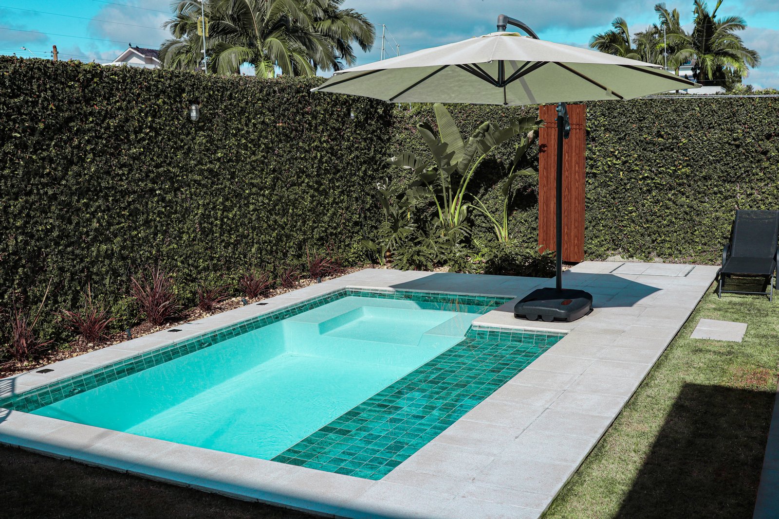 Linha Platinum - Piscina instalada